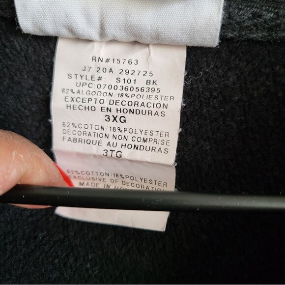 Vintage Champion Reverse Weave Washed Black Grape Emblem Size 3XL - Picture 6 of 15